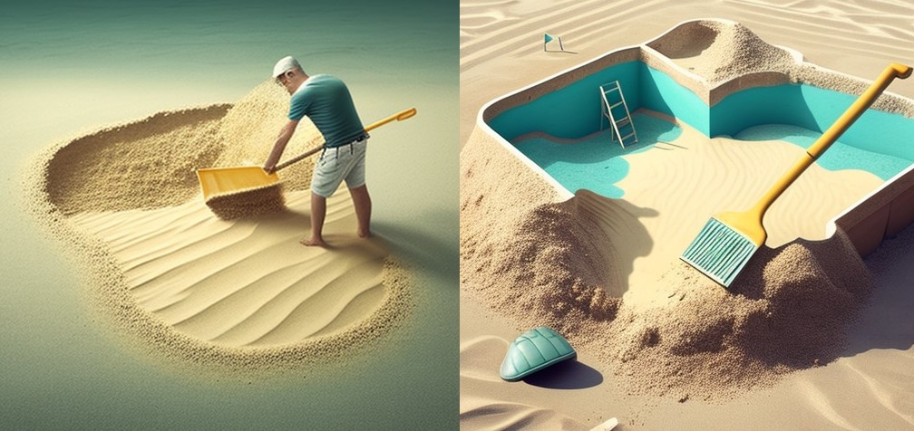How to Get Sand Out of a Pool